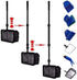 6 in 1 Multi-Function Aquarium/Fish Tank Cleaning Tool, Algae Scraper, Small & Large Fish Net, Sponge, Plant Fork, Gravel Rake for Long Deep Fish ...