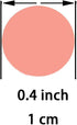 Rose-Gold Foil Metallic Round Table Scatter Dots Mylar Table Confetti Wedding Bridal Shower Engagement Baby Shower Birthday Party Decorations, 60g...