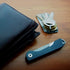 Folding Scalpel Knife with Carbon Fiber Handle & 10 Replaceable Blades, Slip Joint Action, EDC Pocket Knife for 22/23/24 blade...
