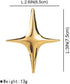 Gold Star Brooch Pin for Women Men Polished Stainless Steel Fashion Simple Brooches Lapel Pins Unique Hat Bag Dress Accessories Christmas Festival...