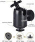 24MM Tripod Ball Head, UTEBIT 360° Rotatable Metal mini Ball Head with 1/4" hot shoe,BallHeads Camera Mount Adapter for Tripods,Monopod,DSLR Camer...