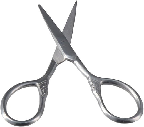 Small Precision Detail Scissors,3.6 inch Sewing Embroidery Scissors with Pu Leather Sheath Cover, Stainless Steel Small Scissors for Craft,Sewing,...