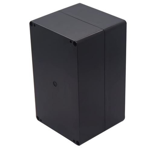 Project Box IP65 Waterproof Junction Box ABS Plastic Black Electrical Boxes DIY Electronic Project Case Power Enclosure 7.87x4.72x4.45 inch (200x1...