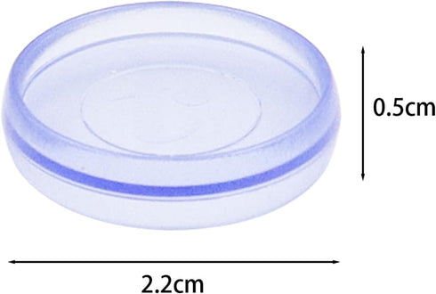 24Pcs NUZAMAS Plastic Round Mini Discs Binding Ring Book Binding Discbound Expansion Discs Binder Rings Mushroom Hole Loose Leaf Ring for DIY Note...