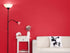 Self Adhesive Solid Color Matte Textured Vinyl Paper Peel Stick Waterproof Shelf Drawer Liner Cabinet Sticker 15.8inch by 98inch (red)...