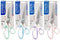 BAZIC 8" Pastel Soft Grip Multipurpose Stainless Steel Scissors...