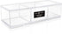 Isaac Jacobs Clear Acrylic 3 Section Organizer- Three Compartment Drawer Tray and Storage Solution for Office, Bathroom, Kitchen, Supplies, and Mo...