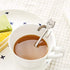 10PCS Stainless Steel Cute Mini Cat Spoon for Tea, Coffee, Dessert, Sugar, Ice Cream, etc (11.5cm/4.5inch) Silver...