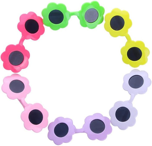 18in Doll Sunglasses, Baby Doll Accessories Floral Glasses Christmas Birthday Gift for Little Girls 6 Colors...