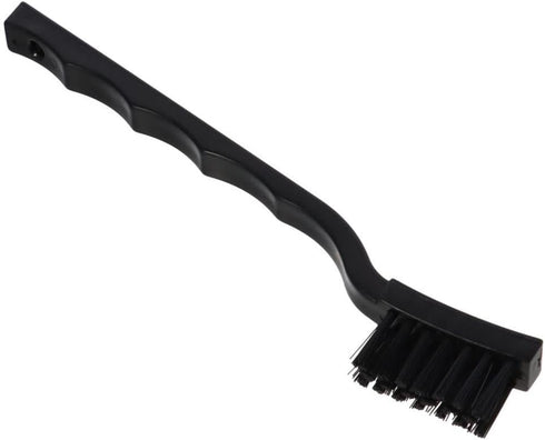 5Pcs ESD Cleaning Brushes, Plastic Three Row Small Crank Brush, Brush Tool Kit Set for Keyboard PCB Motherboards, Black...