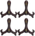 Artliving 6 inch wood-like Easels Plate Stand Holder Display Stands -Set of 4...