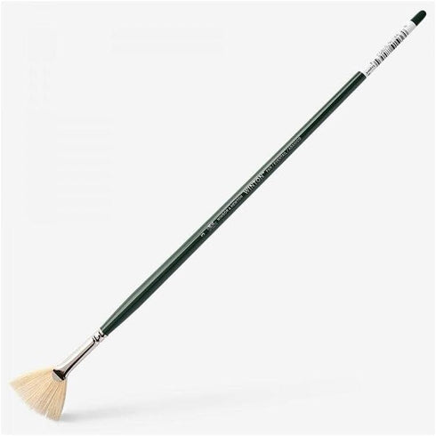 Winsor & Newton Winton Hog Bristle Brush-Fan #5...