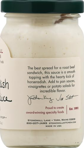 Stonewall Kitchen Horseradish Cream Sauce, 8.25 Ounce...