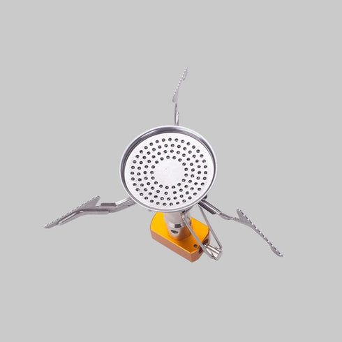 Mini Propane Camping Gas Stoves Wind Resistent Jet Burner Backpacking Stove Ultralight Foldable Outdoor Cooking Gear Idear for Trekking Hiking Mou...