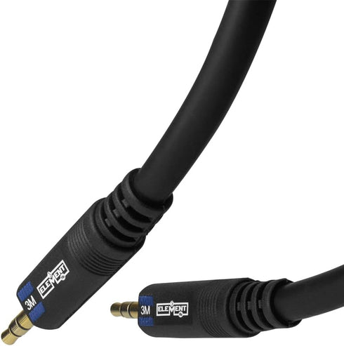 Element-Hz 3.5mm Mini Stereo to 3.5 Mini Stereo Cable (3 Meter)...