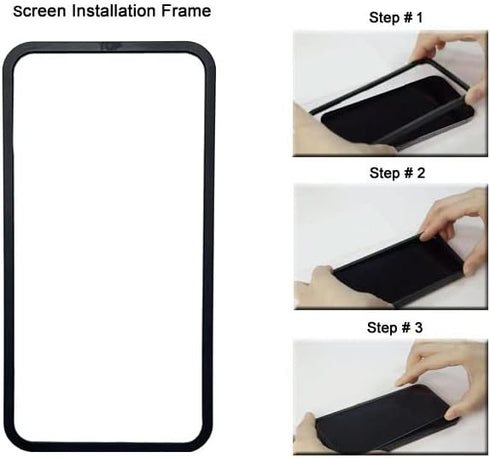 iPhone 14 Screen Protector Tempered Glass Screen(3 Pack) with Easy Installation frame....