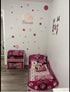 Wall Decor Dots, Polka Dot Wall Decals for Girls Room Walls Decor Stickers Bedroom Kids Art (Lt & DK Pink)...
