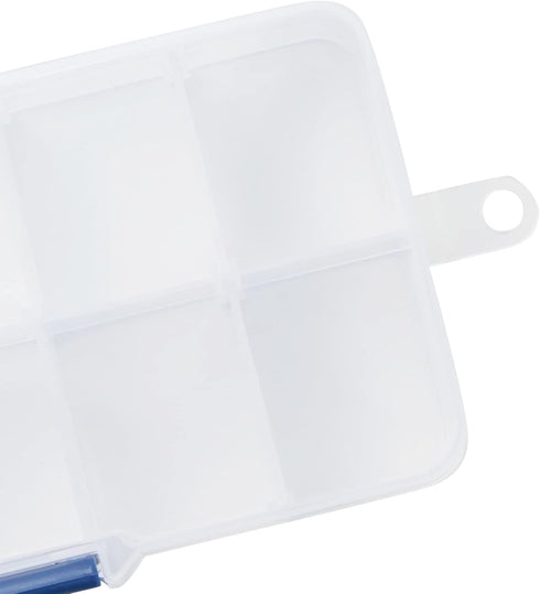 Juvale 12 Pack Mini Clear Storage Containers with 10 Grid Dividers, Small Plastic Tackle Boxes for Beads, Buttons, DIY Jewelry (2.5 x 5 In)...