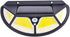 Outdoor Solar Wall Light Fixture - Motion-Activated, Weather-Resistant, Energy-Saving | Pack of 2...