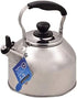 JapanBargain 1914, Tea Kettle Stainless Steel Whistling Water Coffee Tea Kettle Teapot Tea Pot for Stove Top IH Induction Ready Large Capacity Mir...