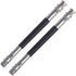 2 Pcs Stainless Steel Dual Head Pencil Extender Holder Double-Headed Pencil Stationery Accessories for Stationery Practical Tool That Doesn't Wast...
