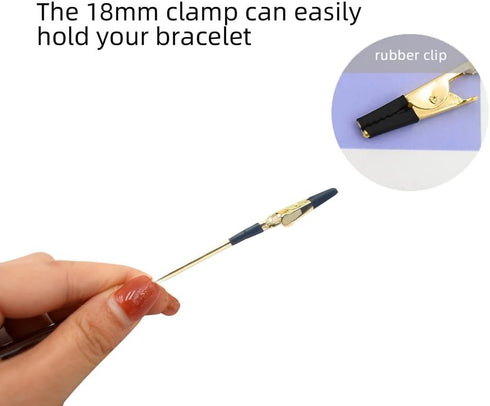 2 Pcs Bracelet Helper Tool, Bracelet Helper Tool Hook, Wearing Tool Aid Assistance, Metal Bracelet Helper Tool for Necklace Bracelet Watch Clasps ...