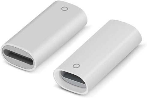 Jiunai 2 Pack Adapter Compatible with Apple Pencil Adapter Female to Female Charging Adapters Lightning Cable Adapter for iPad Pro Apple Pencil......