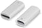 Jiunai 2 Pack Adapter Compatible with Apple Pencil Adapter Female to Female Charging Adapters Lightning Cable Adapter for iPad Pro Apple Pencil......