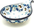 Polish Pottery Spoon/Ladle Rest - White Poppy...