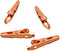 Solid Copper Alligator Clips (4 Pack) Crocodile Jaw Soldering Heat Sink & DIY Test Clip Wire Connector Rated for 5 Amps (5a) & Up to 12 ga (12awg)...