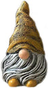 Gnomes Ornament Resin Statues Mini Dwarf Figurine for Desk Outdoor Garden Patio Porch Lawn Home Decor Sculpture (Orange)...