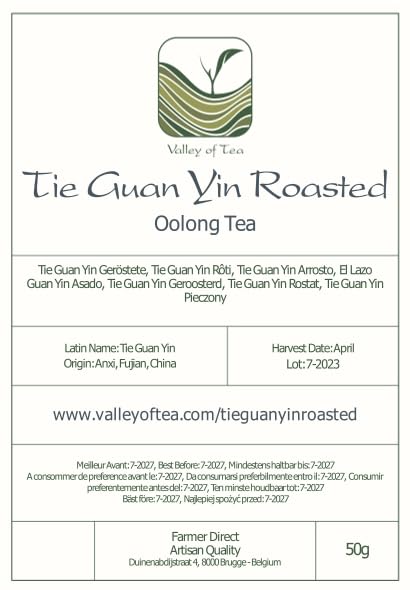 Tie Guan Yin Oolong Tea - Roasted Iron Goddess of mercy - Wu long Tea From China - Tieguanyin Tea Roasted Oolong Tea Iron Goddess Tea Ti Kuan Yin ...