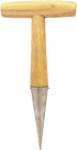 DSparts, Stainless Steel Sow Dibber for Garden Planting Seeds Bulbs Seedling Punch Hole Handle Tools with Wood Handle...