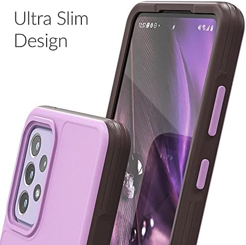 Crave Slim Guard for Galaxy A52 Case, Shockproof Case for Samsung Galaxy A52, A52 5G (6.5 inch) - Lilac...