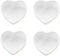 Ceramic Heart Shape Sauce Dish,Multipurpose Mini Seasoning Dishes Sushi Dipping Bowl Appetizer Plates Serving Dish Saucers Bowl Love Wedding Gift ...