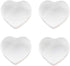 Ceramic Heart Shape Sauce Dish,Multipurpose Mini Seasoning Dishes Sushi Dipping Bowl Appetizer Plates Serving Dish Saucers Bowl Love Wedding Gift ...