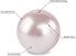 Super Z Outlet Elegant Glossy Polished Pearl Beads for Vase Fillers, DIY Jewelry Necklaces, Table Scatter, Wedding, Birthday Party Home Decoration...