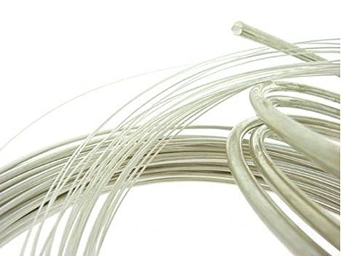 Sterling Silver .925 Round Wire - Half Hard (22Gauge 10 Feet)...