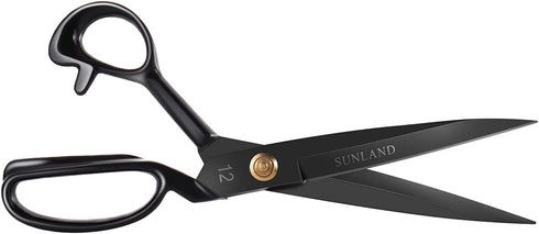 SUNLAND Professional Tailor Scissors Heavy Duty Tailor Shears for Costume Designer Dressmaker Sewing Fabric Black...