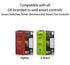 Enbrighten Add-On Switch QuickFit and SimpleWire, In-Wall Rocker Paddle, Z-Wave ZigBee Wireless Smart Lighting Controls, NOT A STANDALONE Switch, ...