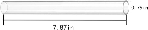 1Pcs Hollow Acrylic Clay Roller Acrylic Round Tube Roller Rolling Clay Bar Clear Clay Art Craft DIY Polymer Clay Tool, transparent...