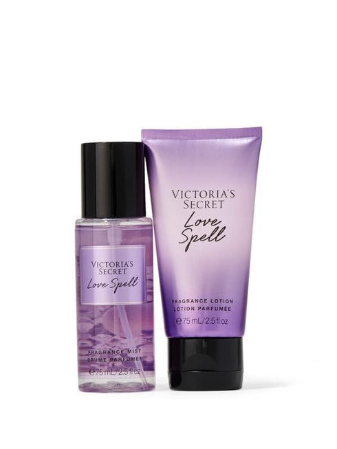 Victoria's Secret Love Spell 2 Piece Mini Mist & Lotion Gift Set...