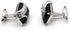 Black Men‘s Cufflinks Business Dresses Wedding Cufflinks For Men Rhinestones With Black Glass And Crystal Elements Men's Jewellery...