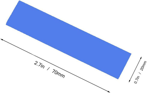 2Pcs m.2 thermal pad? 70x20x2mm for Pcie M.2 2280 SSD NVMe Heatsinks M.2 Laptop cooling...