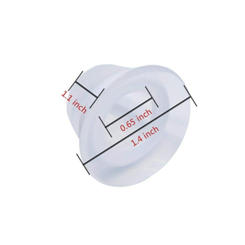 Nipplesuckers Silicone Nipple Corrector for Flat Inverted Nipples for Breastfeeding Mother or Women with Clear Case 1Pair...