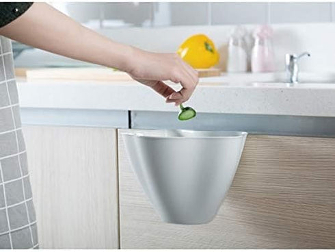 Hanging Kitchen Waste Bin Over-Cabinet Garbage Bowl Trash Can Collecting Food Scraps TPKS79788...