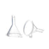 JOHOUSE 50PCS Small Funnels for Filling Small Bottles, Mini Clear Plastic Funnel for Sand Art, Lab Bottles, Perfumes, Essential Oils, Ink, Spices,...