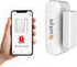Smart Wifi Door Window Sensor Detector Alarm | Free App Alert, Works with Tuya Smart Life Devices, Compatible with Alexa, Google Home, Siri, Wirel...