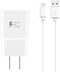 Galaxy S7 Smartphone Adaptive Fast Charging Wall Charger Kit Set with Micro 2.0 USB Cable, Compatible with Samsung Galaxy S7/Edge/S6/Note5/4/S3 (W...