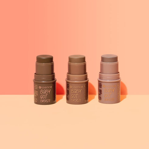 essence | Baby Got Bronze | Cream Bronzer Stick Easy to Apply & Blend | Vegan & Cruelty Free | Free From Gluten, Parabens, Preservatives, & Microp...